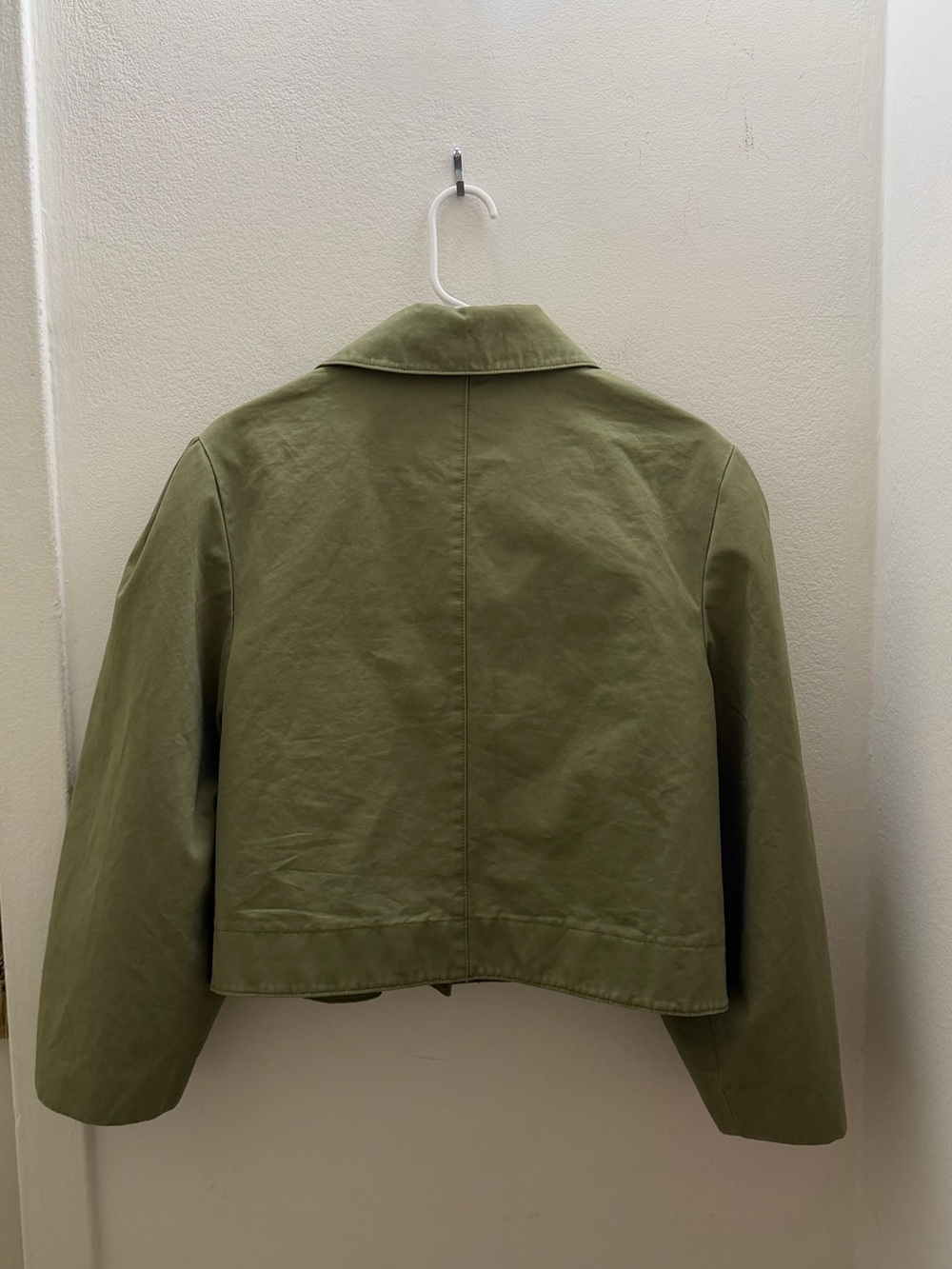 Zara Washed-Effect Short Jacket - Picture 6 of 13